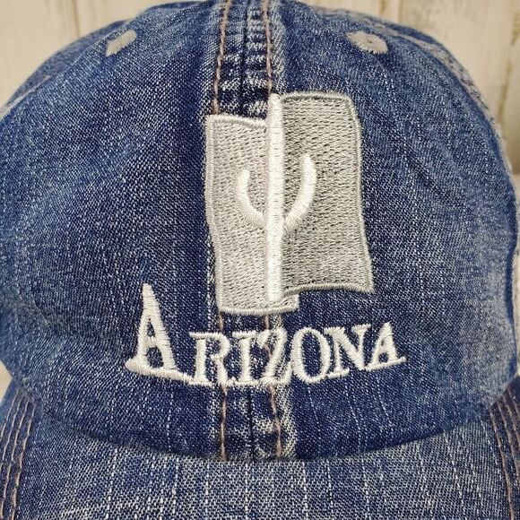 Arizona Denim Cap Blue Embroidered - Picture 4 of 8